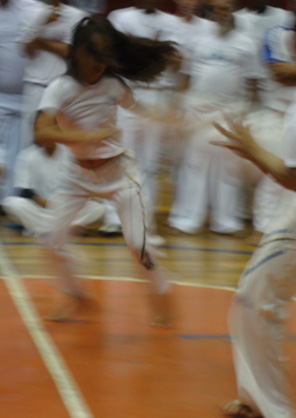 Capoeira game, Guarujá, Brazil, August 2009, photo by Estagiária Justyna