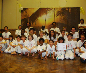 Capoeira Agora students after the grading 2012